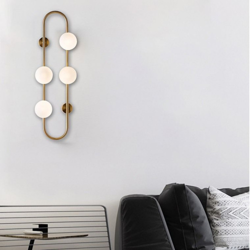 Настенное Бра Hoop Wall H77 Black By Imperiumloft Настенное Бра Hoop Wall H77 Black By Imperiumloft