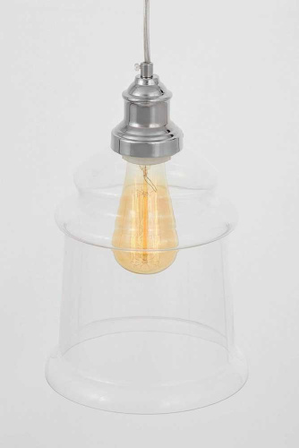 Подвесной светильник Lumina Deco Moletti LDP 6844-1 CHR+PR Подвесной светильник Lumina Deco Moletti LDP 6844-1 CHR+PR