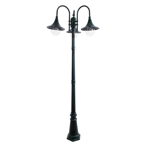 Садово-парковый светильник Arte Lamp Malaga A1086PA-3BG Садово-парковый светильник Arte Lamp Malaga A1086PA-3BG