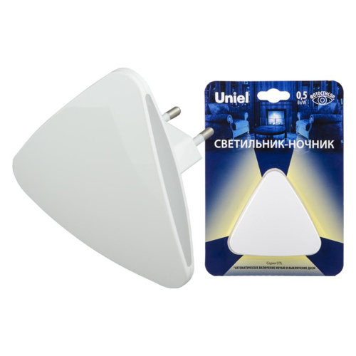 Светильник-ночник Uniel DTL-320 Треугольник/White/Sensor UL-00007223 Светильник-ночник Uniel DTL-320 Треугольник/White/Sensor UL-00007223