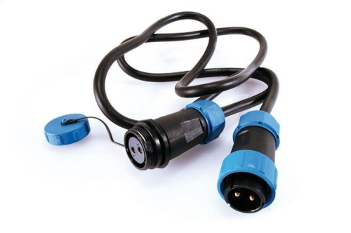 Соединитель Deko-Light connecting cable Weipu 2-pole 730310 Соединитель Deko-Light connecting cable Weipu 2-pole 730310
