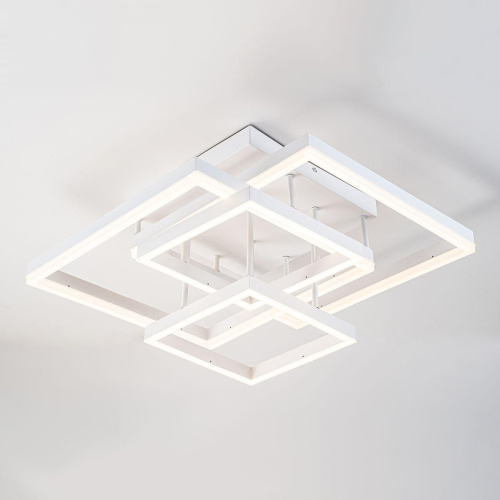 Потолочный светодиодный светильник Escada Union 10229/4LED White Потолочный светодиодный светильник Escada Union 10229/4LED White