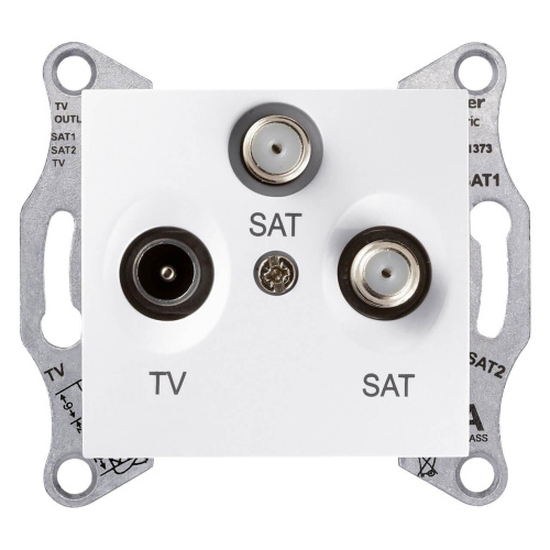 Розетка TV/SAT/SAT Schneider Electric Sedna SDN3502121 Розетка TV/SAT/SAT Schneider Electric Sedna SDN3502121