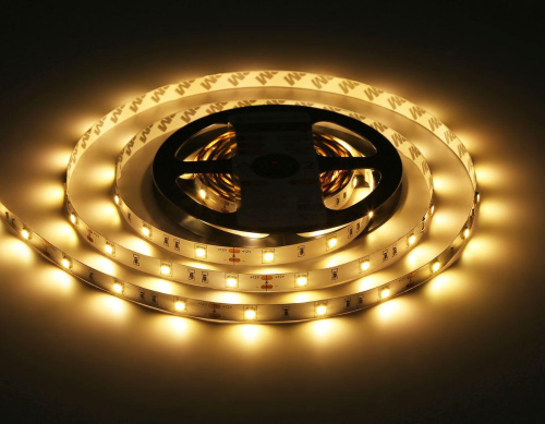 Светодиодная лента Ambrella Light 7,2W/m 30LED/m 5050SMD теплый белый 5M GS1801 Светодиодная лента Ambrella Light 7,2W/m 30LED/m 5050SMD теплый белый 5M GS1801