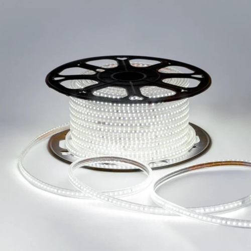 Светодиодная влагозащищенная лента OGM 7W/m 120LED/m 2835SMD дневной белый 50M O17-08 Светодиодная влагозащищенная лента OGM 7W/m 120LED/m 2835SMD дневной белый 50M O17-08