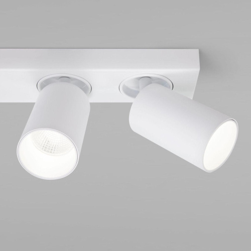 Светодиодный спот Eurosvet Flank 20139/2 Led белый Светодиодный спот Eurosvet Flank 20139/2 Led белый