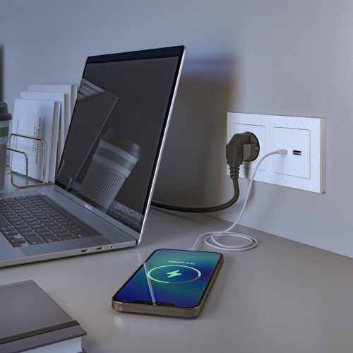 Розетка USB Werkel тип A+С белый W1171801 4690389171369 Розетка USB Werkel тип A+С белый W1171801 4690389171369