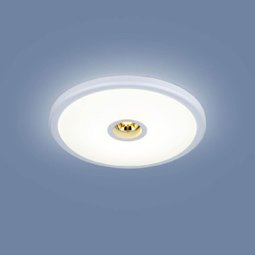 Встраиваемый светодиодный светильник Elektrostandard 9912 LED 6+4W WH белый a043963