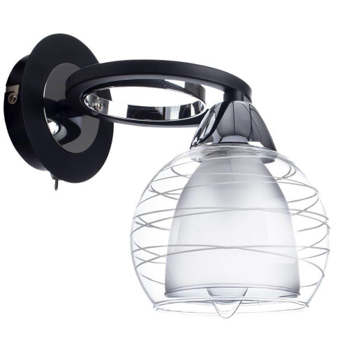 Бра Arte Lamp Ginevra A1604AP-1BK Бра Arte Lamp Ginevra A1604AP-1BK