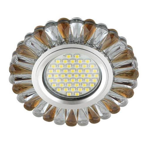 Встраиваемый светильник Fametto Luciole DLS-L145 Gu5.3 Glassy/Tea Встраиваемый светильник Fametto Luciole DLS-L145 Gu5.3 Glassy/Tea