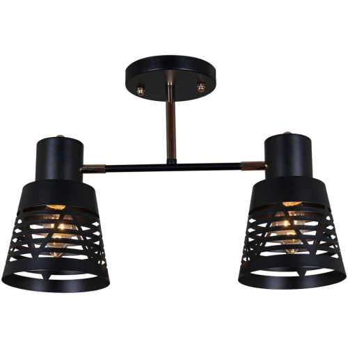 Люстра Reluce 06074-3.3-02 BK+FG Люстра Reluce 06074-3.3-02 BK+FG