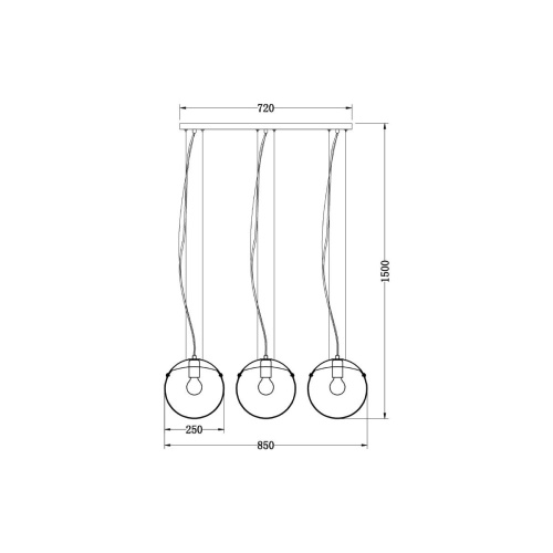 Подвесной светильник Vele Luce Dialma VL5183P13 Подвесной светильник Vele Luce Dialma VL5183P13