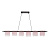 Подвесной светодиодный светильник ST Luce Voile SL6021.403.36