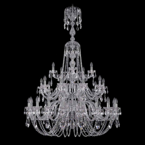 Подвесная люстра Bohemia Ivele 1402/20+10+5/400/XL-158/3d Ni Подвесная люстра Bohemia Ivele 1402/20+10+5/400/XL-158/3d Ni