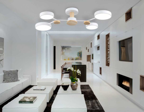Люстра на штанге Ambrella light COMFORT FL4858 Люстра на штанге Ambrella light COMFORT FL4858