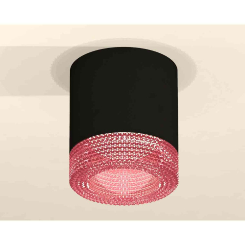 Комплект накладного светильника Ambrella light Techno Spot XS7402012 SBK/PI черный песок/розовый (C7402, N7193) Комплект накладного светильника Ambrella light Techno Spot XS7402012 SBK/PI черный песок/розовый (C7402, N7193)