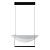 Подвесной светодиодный светильник Odeon Light Hightech Glider 7015/20L