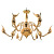 Подвесная люстра Lumina Deco Magica LDP 6028-12 GD