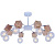 Потолочная люстра Toplight Alisha TL1197X-08AB