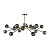 Подвесная люстра Loft IT Orion Smoky 10021/18
