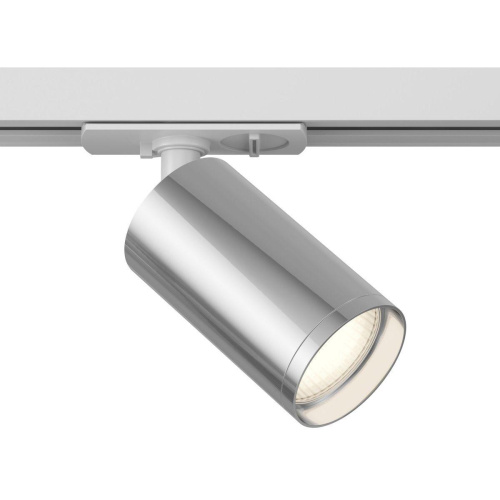 Трековый светильник Maytoni Technical Focus S TR020-1-GU10-WCH (TR020-01W+TRA020-01CH) Трековый светильник Maytoni Technical Focus S TR020-1-GU10-WCH (TR020-01W+TRA020-01CH)