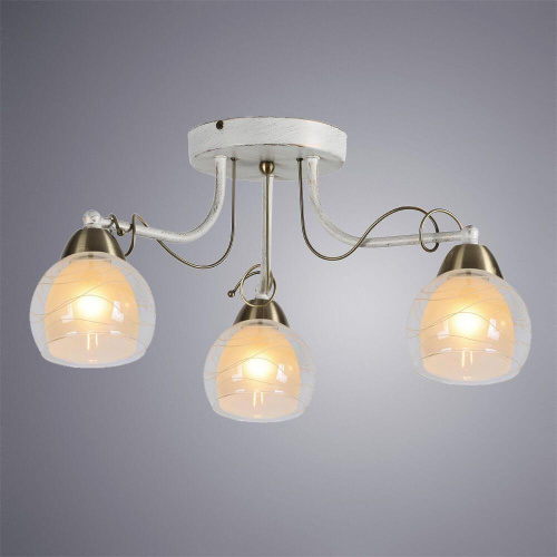 Потолочная люстра Arte Lamp Intreccio A1633PL-3WG Потолочная люстра Arte Lamp Intreccio A1633PL-3WG