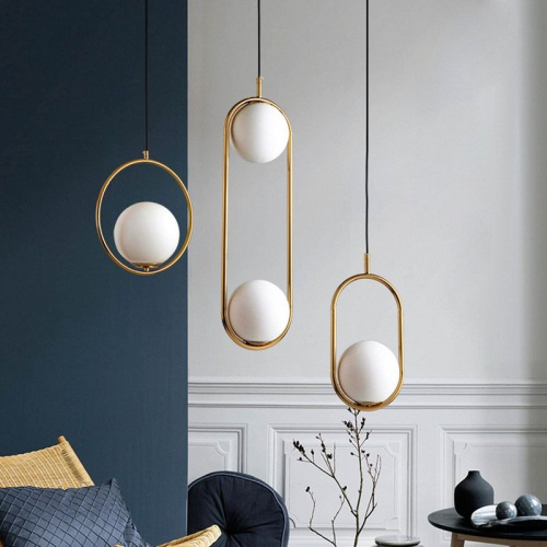 Подвесной Светильник Hoop Duo Бронза By Imperiumloft