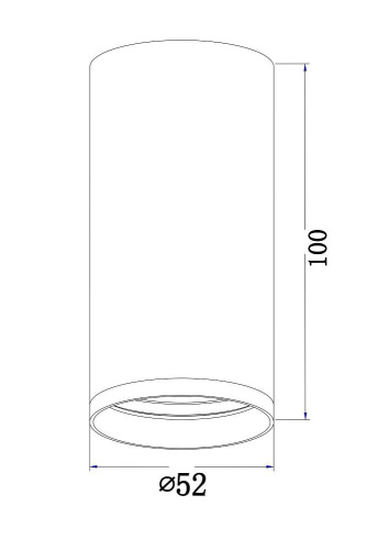 Потолочный светильник Maytoni Focus S C052CL-01B Потолочный светильник Maytoni Focus S C052CL-01B