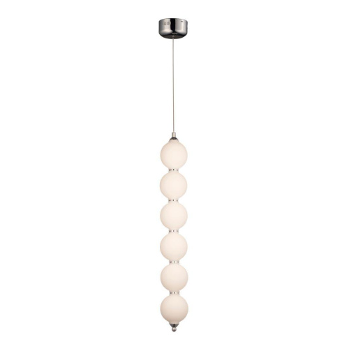 Подвесной светодиодный светильник Lumina Deco Snowman LDP 6835-1 WT+CHR Подвесной светодиодный светильник Lumina Deco Snowman LDP 6835-1 WT+CHR