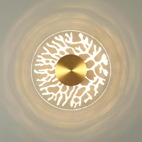Настенный светодиодный светильник Odeon Light Midcent Solaris 6627/9WL Настенный светодиодный светильник Odeon Light Midcent Solaris 6627/9WL