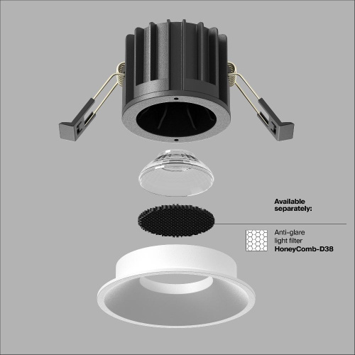 Встраиваемый светильник Technical DL058-12W3K-W Встраиваемый светильник Technical DL058-12W3K-W