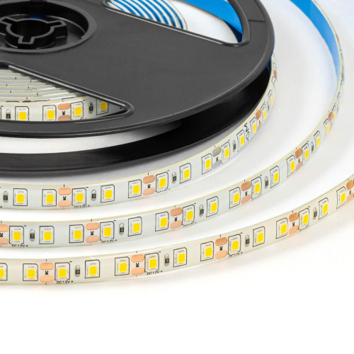 Светодиодная лента OGM 9,6W/m 120LED/m 2835SMD теплый белый 5M LSE-259 Светодиодная лента OGM 9,6W/m 120LED/m 2835SMD теплый белый 5M LSE-259