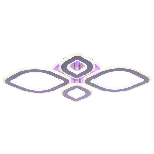 Потолочная светодиодная люстра Profit Light 8006/2+2 NKL Потолочная светодиодная люстра Profit Light 8006/2+2 NKL