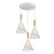 Подвесная люстра Seven Fires Adrien WD3603/3P-WT