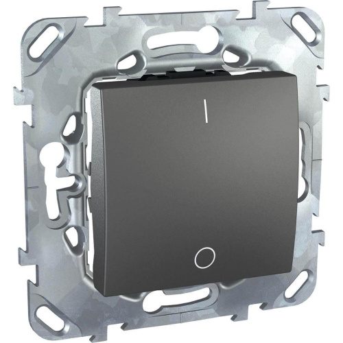 Выключатель одноклавишный 2P Schneider Electric Unica 16A 250V MGU5.262.12ZD Выключатель одноклавишный 2P Schneider Electric Unica 16A 250V MGU5.262.12ZD