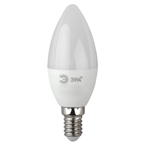 Лампа светодиодная ЭРА E14 10W 4000K матовая ECO LED B35-10W-840-E14 Б0032963 Лампа светодиодная ЭРА E14 10W 4000K матовая ECO LED B35-10W-840-E14 Б0032963