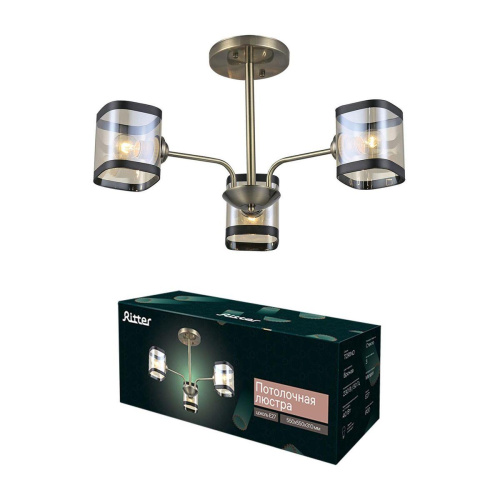 Потолочная люстра Ritter Torino 52551 6 Потолочная люстра Ritter Torino 52551 6