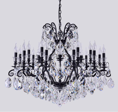 Подвесная люстра Crystal Lux Magnifico SP19 Black/Transparent Подвесная люстра Crystal Lux Magnifico SP19 Black/Transparent
