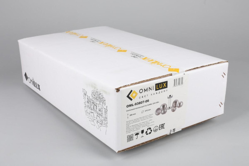 Потолочная люстра Omnilux Marsala OML-93807-06 Потолочная люстра Omnilux Marsala OML-93807-06