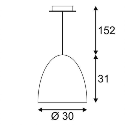 Подвесной светильник SLV Para Cone 30 133060 Подвесной светильник SLV Para Cone 30 133060