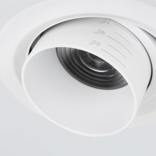 Встраиваемый светодиодный светильник Elektrostandard Zoom 9920 LED 15W 3000K белый a064034 Встраиваемый светодиодный светильник Elektrostandard Zoom 9920 LED 15W 3000K белый a064034