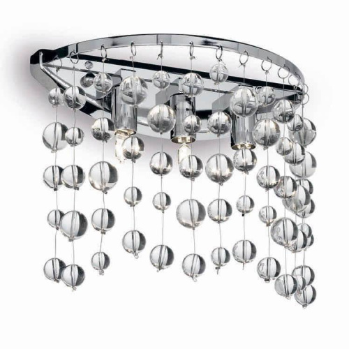 Настенный светильник Ideal Lux Neve AP3 Cromo 033938 Настенный светильник Ideal Lux Neve AP3 Cromo 033938