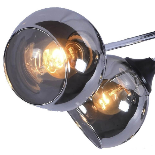 Потолочная люстра Seven Fires Ширли SF3308/6C-MBK-CR Потолочная люстра Seven Fires Ширли SF3308/6C-MBK-CR