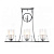 Подвесная люстра Lumina Deco Bronx LDP 1234-3 CHR