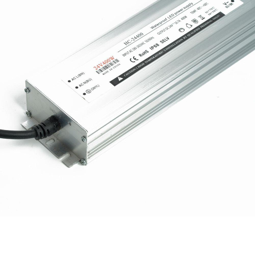Драйвер Feron 24V 400W IP67 16,6A LB007 48744 Драйвер Feron 24V 400W IP67 16,6A LB007 48744