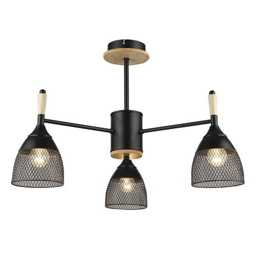 Потолочная люстра Seven Fires Adion WD3500/3C-BK Потолочная люстра Seven Fires Adion WD3500/3C-BK