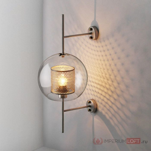 Настенный Светильник Catch Wall Ball D58 Stell By Imperiumloft