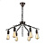 Подвесная люстра Toplight Kristen TL1181H-06BK