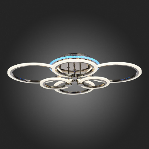 Потолочная светодиодная люстра Evoled Cerina SLE500582-06RGB Потолочная светодиодная люстра Evoled Cerina SLE500582-06RGB
