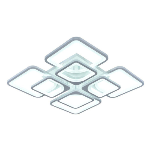 Потолочная светодиодная люстра Reluce 11005-0.3-4+4B WH Потолочная светодиодная люстра Reluce 11005-0.3-4+4B WH
